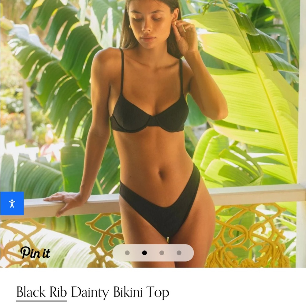 Montce Dainty Rib - Black